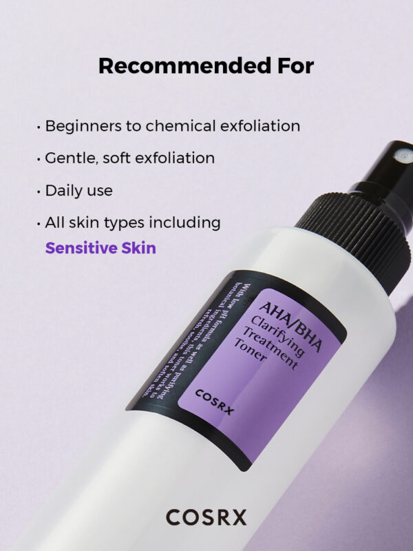 Cosrx AHA/BHA 7 Clarifying Treatment Toner 150ml - Image 2