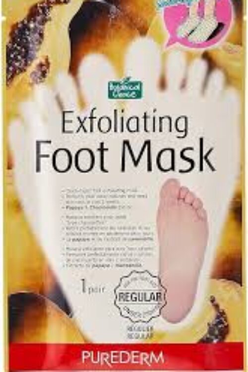 Purederm, Exfoliating Foot Mask, Large, 1 Pair