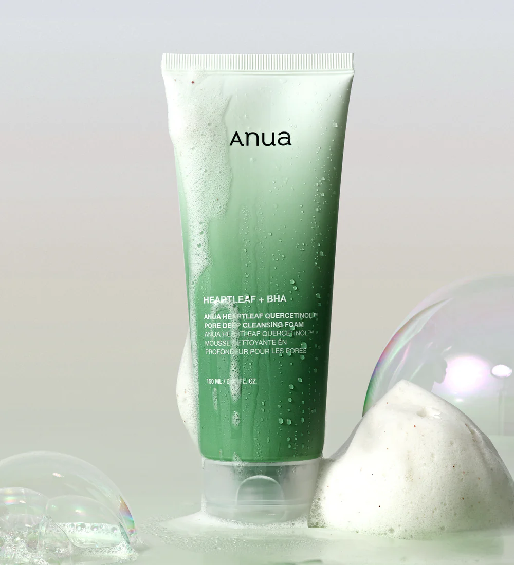 Anua HEARTLEAF QUERCETINOL PORE DEEP CLEANSING FOAM 150 ml - Image 1