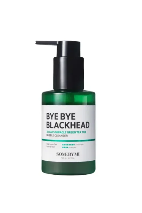 Some By Mi Bye Bye Blackhead 30 Days Miracle Green Tea Tox Bubble Cleanser