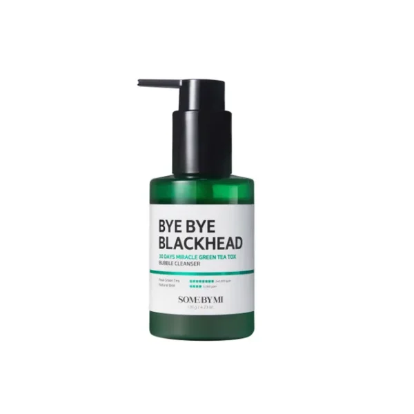Some By Mi Bye Bye Blackhead 30 Days Miracle Green Tea Tox Bubble Cleanser