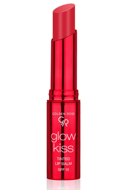 Golden Rose Glow Kiss Tinted Lip Balm 02 Strawberry