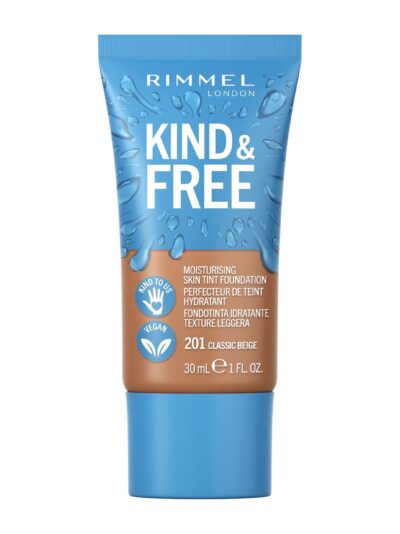 Rimmel London Kind & Free Moisturising Skin Tint 201 classic beige