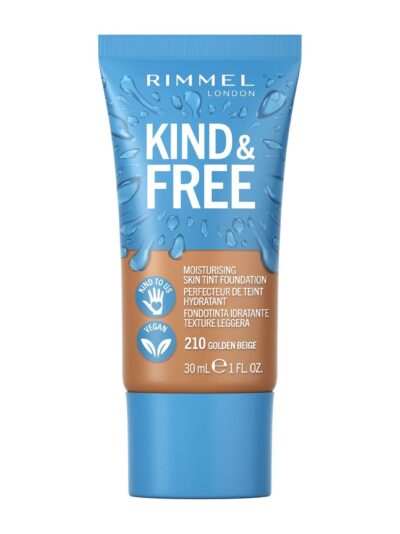 Rimmel London Kind & Free Moisturising Skin Tint 210 golden beige