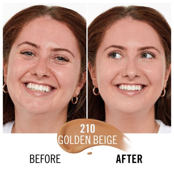 Rimmel London Kind & Free Moisturising Skin Tint 210 golden beige - Image 2