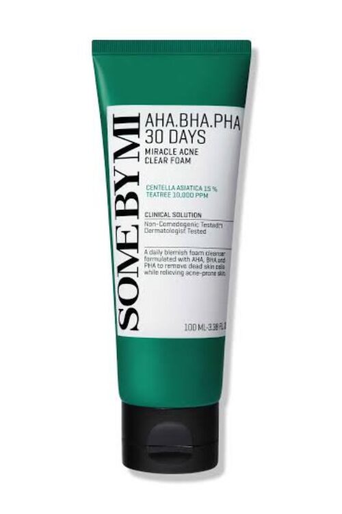 Some By Mi AHA BHA PHA 30 Days Miracle Acne Clear Cleanser 100 ml