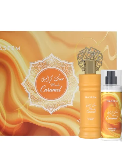 Naseem Musk Caramel Gift Set – 3 pcs