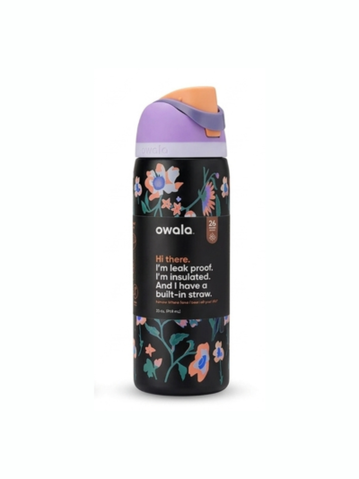 patterned owala thermal mug-710ml